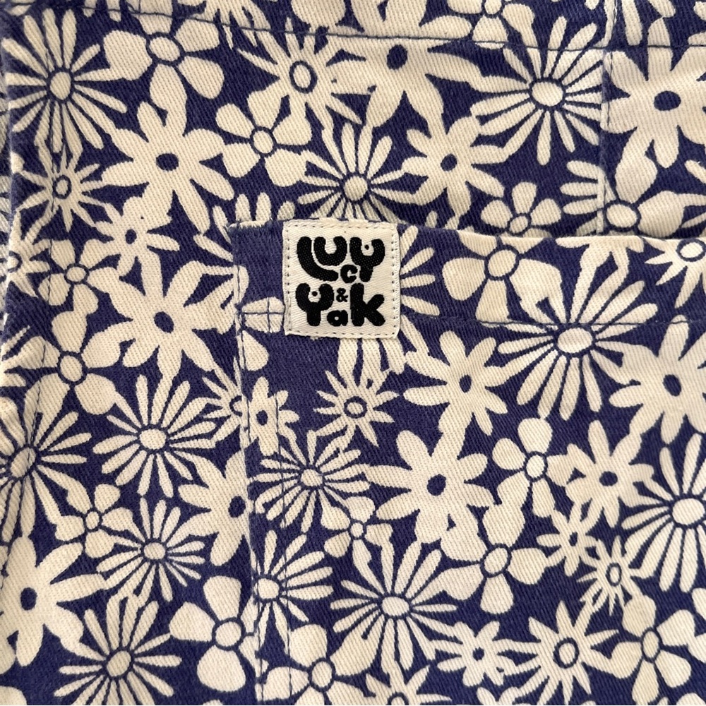 Floral Print Lucky & Yak Overalls - Picture 2 of 3
